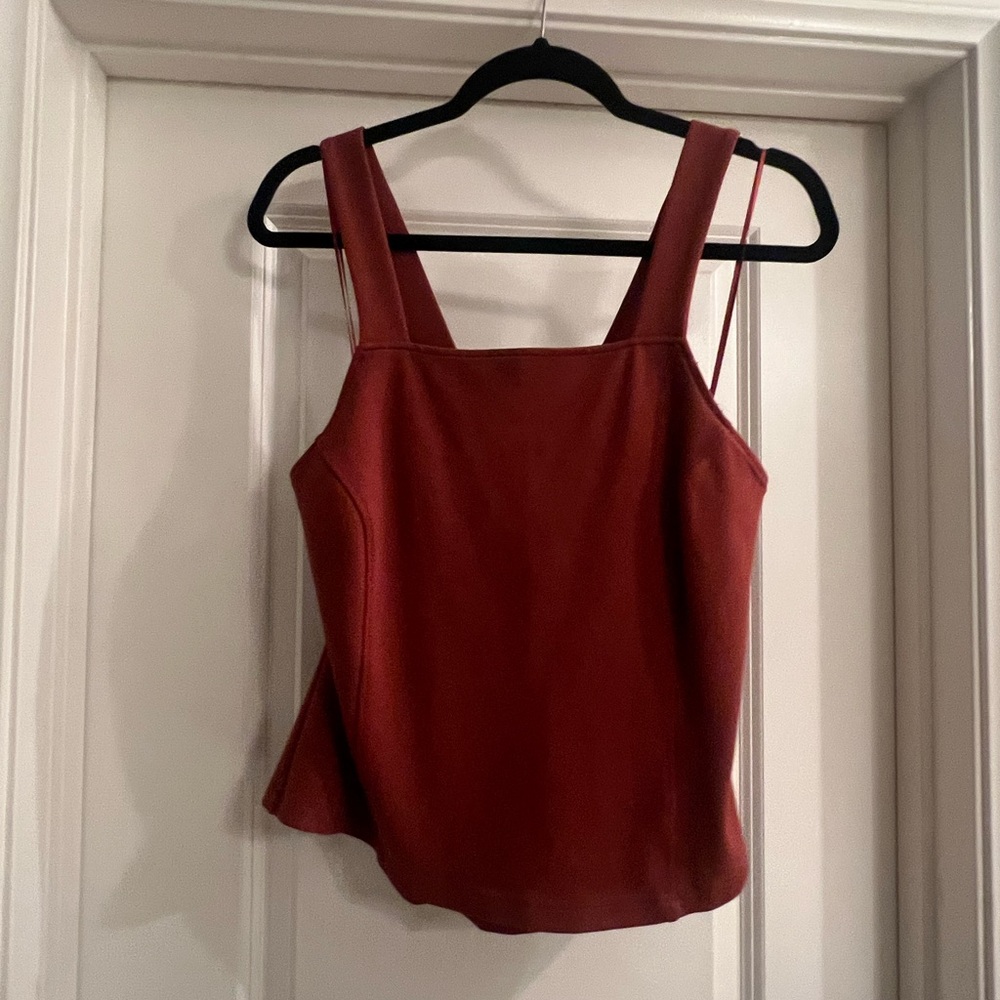 Elegant Rust Camisole Top